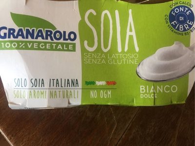 Granarolo 100% Dairy Free - Plain Yogurt Alternative - 8002670500141