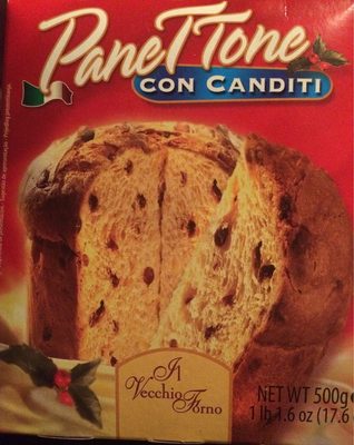 Il Vecchio Forno - Panettone Con Canditi - 8002734000242