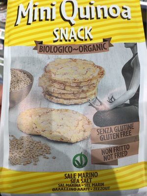 Fiorentini Organic Quinoa Snack With Sea Salt - 8002885003628