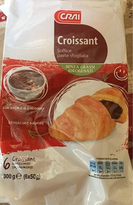 Croissant con crema al cioccolato - 8002895087830