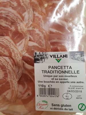 Pancetta traditionnelle - 8002974024176