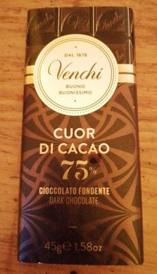 Chocolat italien 75% cacao - 8002996000226
