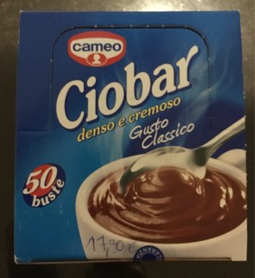 Ciobar Cioccolato Monodose 100 Bustine + 6 Tazze Originali - 8003000024825