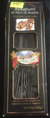 Spaghetti, Al Nero Di Seppia - 8003007815129
