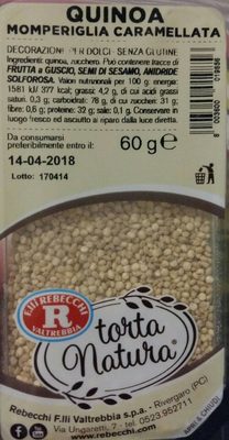 Graine quinoa caramélisées - 8003600019856