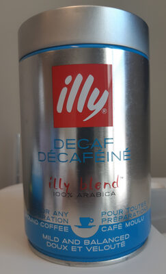 Illy Decaf Medium Roast Ground Coffee - 8003753900490