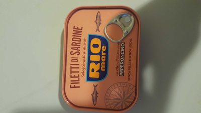 Riomare Fil. sardine Piccanti GR. 105 - 8004030615052
