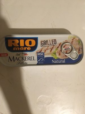MACKEREL Fillets GRILLED Natural - 8004030622005