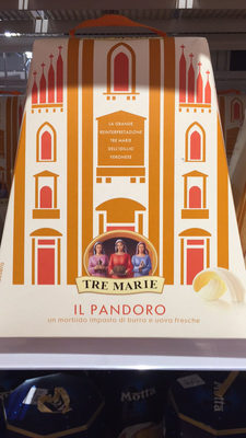 Tre Marie IL Pandoro un morbido in pasta di burro e uova fresche - 8004205030277