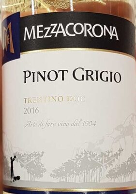 Mezzacorona Pinot Grigio DOC Weißwein 0,75 ltr - 8004305000088