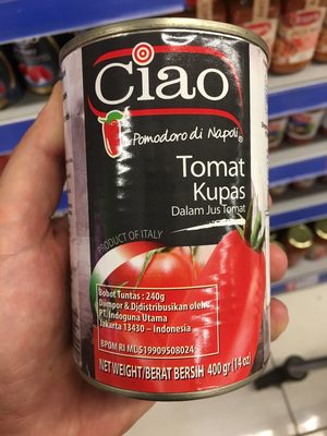 Italian peeled tomatoes - 8004402110161