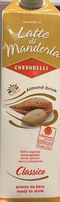 Condorelli Latte Di Mandorla (almond Milk) - 8004494310210