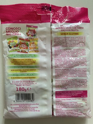Dufour Caram. big Frut Bosco GR. 180 - 8004610114289