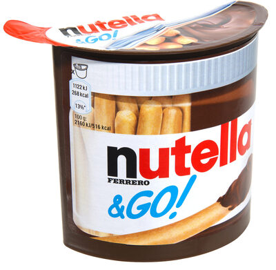 Nutella & Go ! Pâte à tartiner et gressins - 80050100
