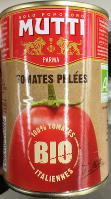 Tomates pelées bio - 8005110413544