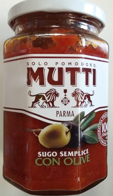 Sugo Pomodoro I Olive Mutti - 8005110512032