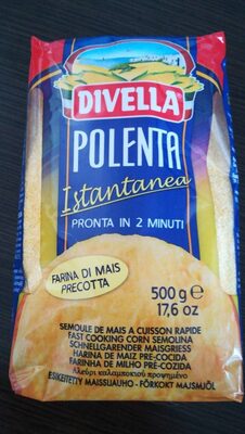 Divella Instant Polenta, 500G (17.6 Oz) - 8005121218404