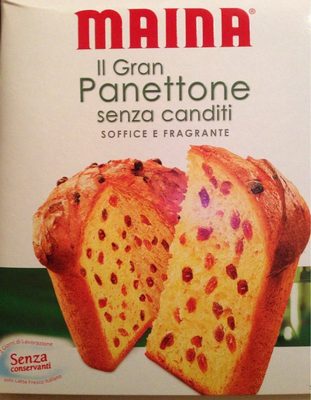 Il Gran Panettone senza canditi 1kg - 8005190402773