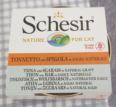 Schesir Cat Tonno e Spigola - 8005852615640