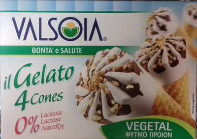 Bonta' e Salute Il Gelato 4 Cones Vegetal - 8006040259837