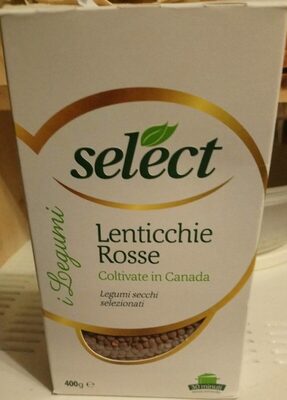 Lenticchie Rosse Coltivate in Canada 400g - 8006280010847