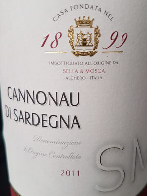 cannonau di sardegna - 8006725100386