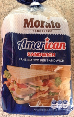 American sandwich Pane bianco per sandwich - 8006837000918