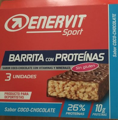 Barrita proteinas coco-chocolate - 8007640982163