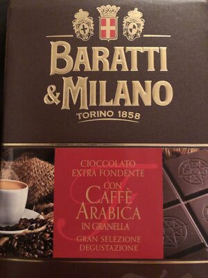 Tablette Chocolat Noir 70% & Grains De Cafe Arabica - 8007692042242