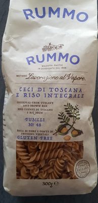 Fusilli Pois Chiches et Riz Brun - 8008343810487