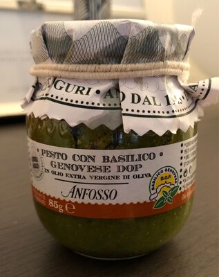 Pesto con basilico genovese dop - 8008378002765