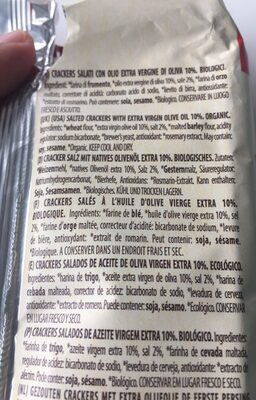 CRACKER SALADO CON ACEITE DE OLIVA VIRGEN 250GR - CRICH - 8008620050506