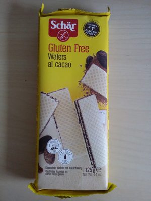 Glutenfreie Waffeln mit Kakaofüllung - 8008698001882