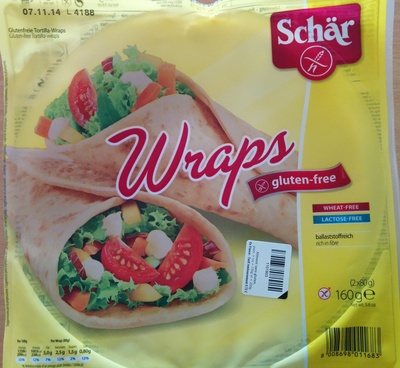 Gluten free Wraps - 8008698011683