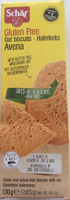 Gluten Free Oat Biscuits - 8008698016756