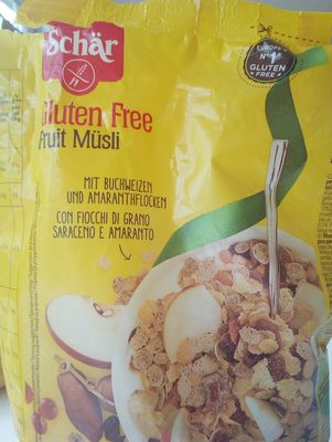 Schar Gluten Free Fruit Muesli - 8008698020142