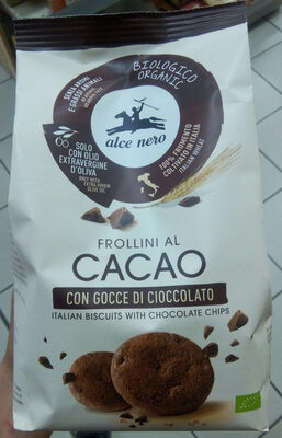 Frollini Al Cacao Con Gocce Di Cioccolato 300 G - 8009004809888