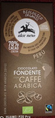 Cioccolato fondente con caffè Arabica - 8009004811591