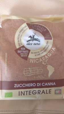 Unrefined Raw Cane Sugar Alce Nero - 8009004901131