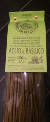 Tagliolini Au Germe De Blé, Ail & Basilic - 8009167141207