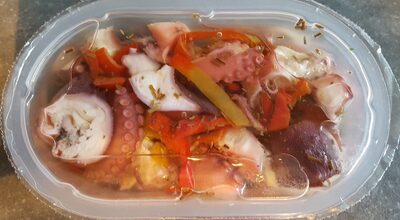 Salade de poulpes aux poivrons et au romarin - 8009643170011