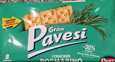 Gran Pavesi Crackers Rosmary 280G - 8013355500677