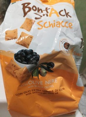 Bonta Snack Schiacce With Black Olives - 8014941050873