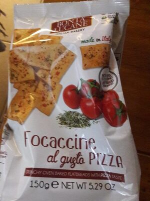 Bonta Focaccine Pizza Snacks 150G - 8014941052778