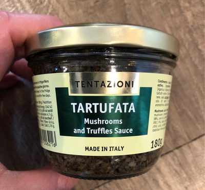 T & C Tentazioni Tartufata Mushrooms Truffles And Olives 5.6 Oz. - 8017605006216
