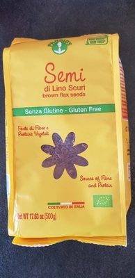 Graines de lin brunes biologiques - 8018699000647