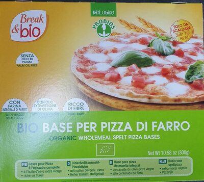 Bio base per pizza di farro - 8018699007707