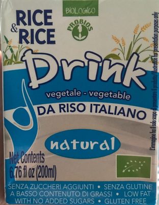 Rice & Rice Dribk - 8018699009008
