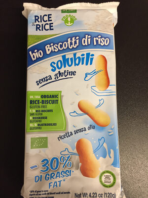 Bio biscotti di riso - 8018699009428