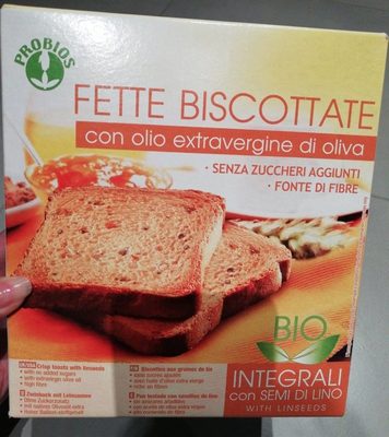 Biscottes aux graines de lin - 8018699013500